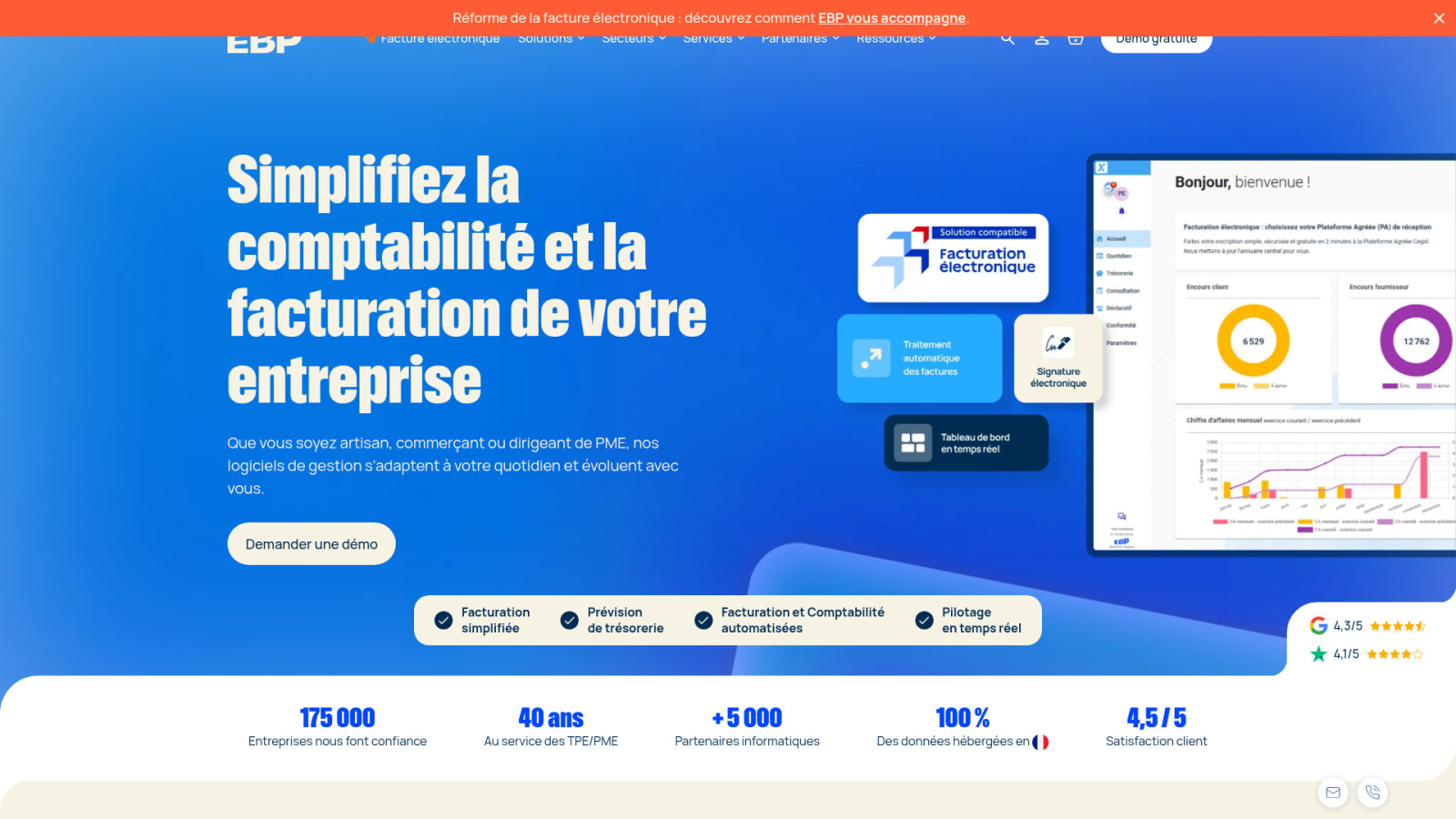 EBP Paie : une solution modulaire pour entreprises en croissance