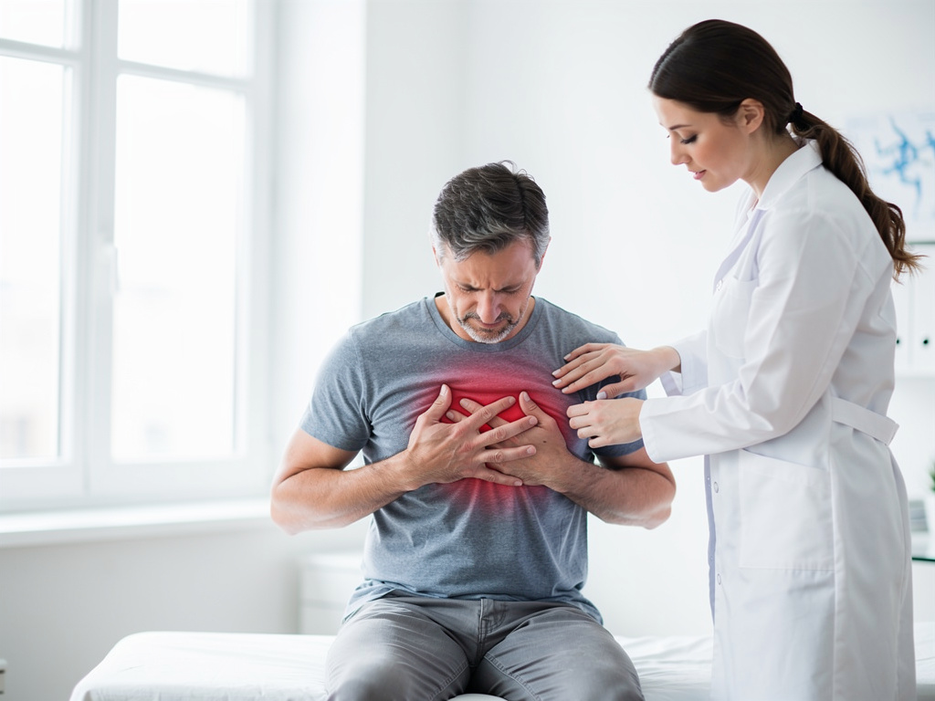 Quels sont les symptômes de la fracture du sternum ?