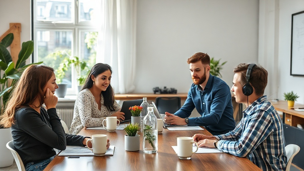Réunion du comité social et économique en entreprise