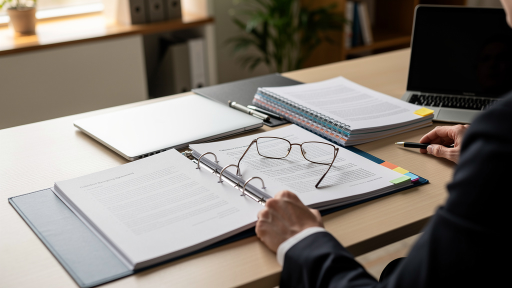 Responsable RH consultant des documents de convention collective